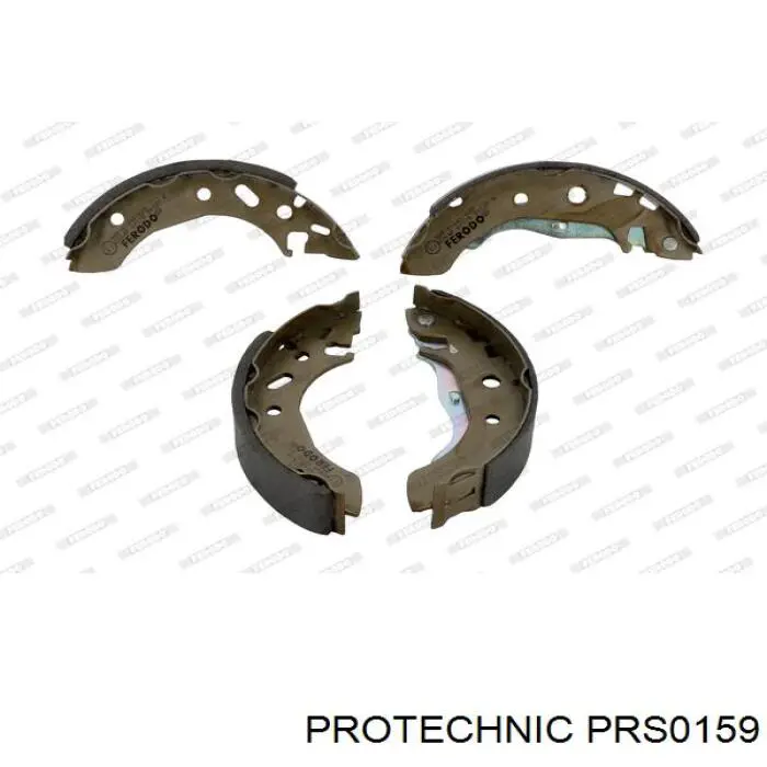 Тормоза рабочие задние ножные и тормозные барабаны Protechnic PRS0159 цена, от 13.68 USD