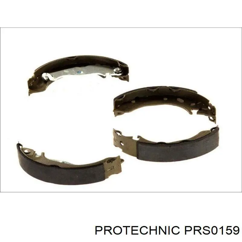 Купить PRS0159 Protechnic Задние барабанные тормозные колодки