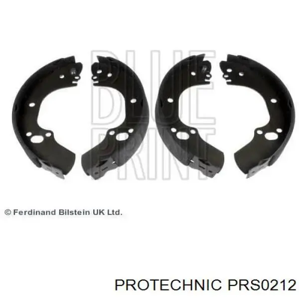 PRS0212 Protechnic Барабанные тормозные колодки