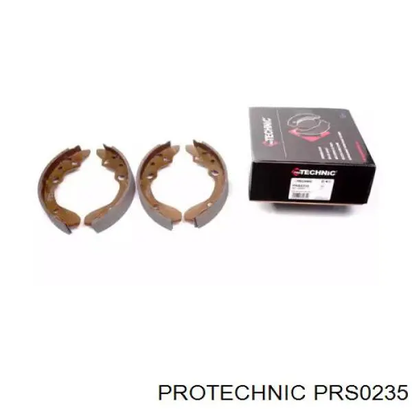 PRS0235 Protechnic колодки тормозные задние барабанные