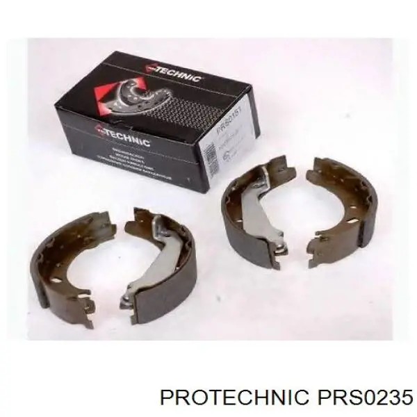 Купить PRS0235 Protechnic Задние барабанные тормозные колодки