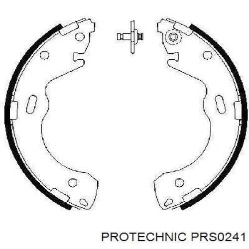 Тормоза рабочие задние ножные и тормозные барабаны Protechnic PRS0241 цена, от 22.32 USD