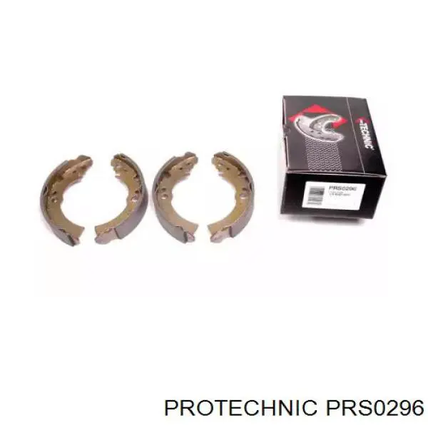 PRS0296 Protechnic колодки тормозные задние барабанные