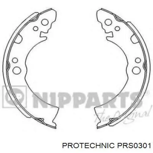 Барабанные колодки Protechnic PRS0301