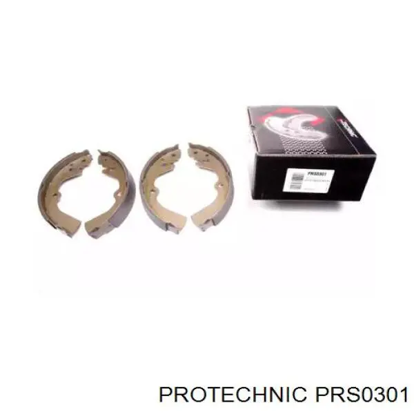 PRS0301 Protechnic колодки тормозные задние барабанные