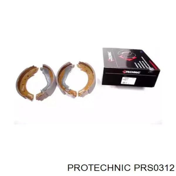 prs0312 Protechnic колодки тормозные задние барабанные