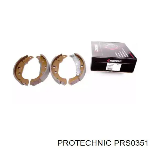 PRS0351 Protechnic колодки тормозные задние барабанные