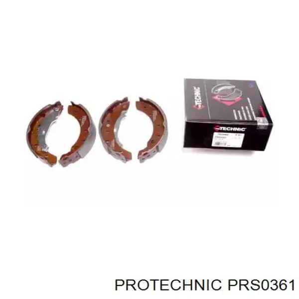 PRS0361 Protechnic задние барабанные колодки