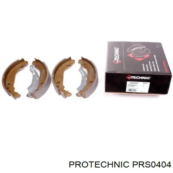 Купить PRS0404 Protechnic Задние барабанные тормозные колодки