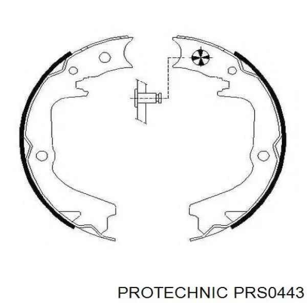 Колодки ручника PRS0443 Protechnic