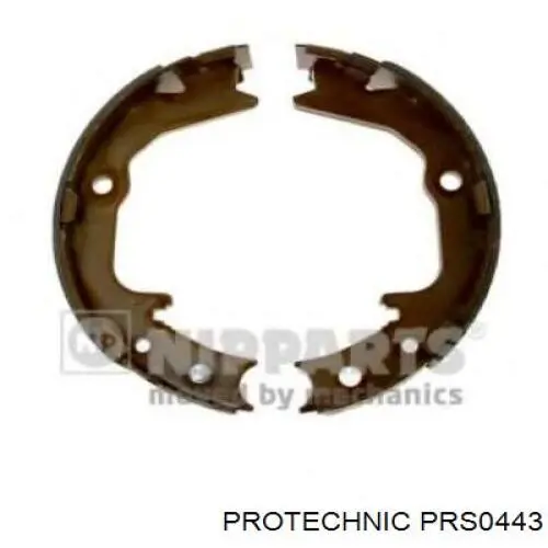 Тормозные колодки стояночного тормоза Protechnic PRS0443 цена, от 23.20 USD