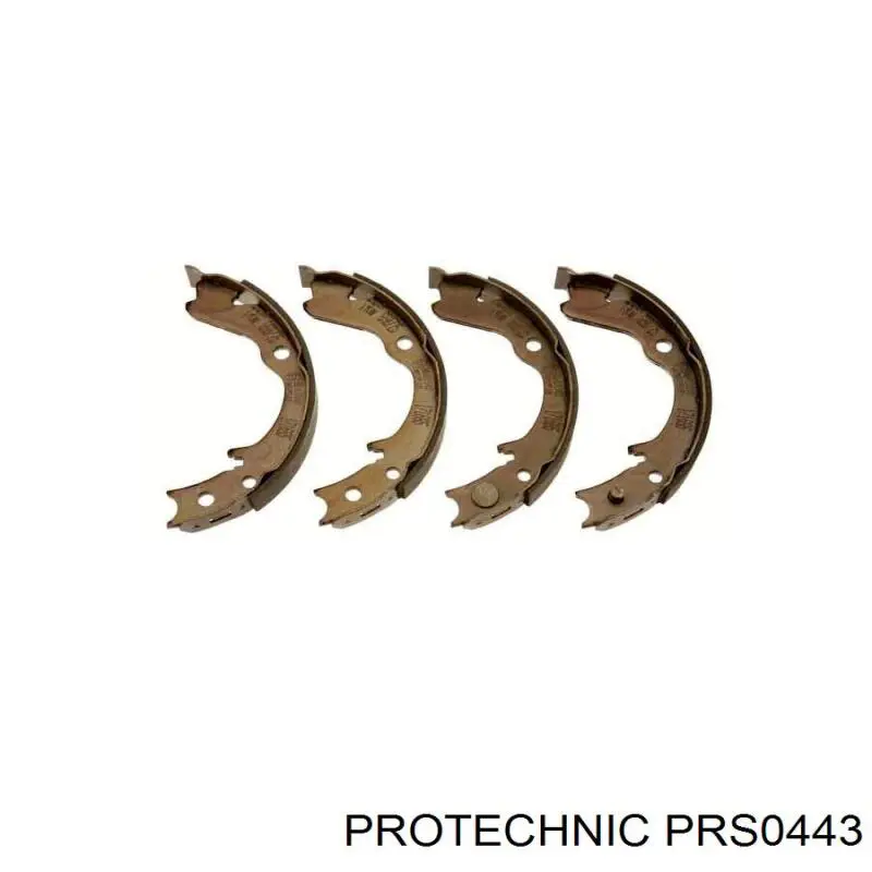 Колодки стояночного тормоза Protechnic PRS0443