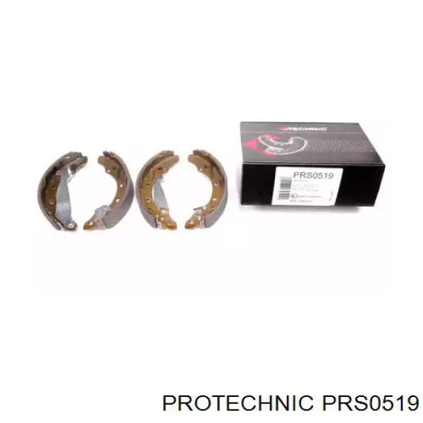 PRS0519 Protechnic задние барабанные колодки