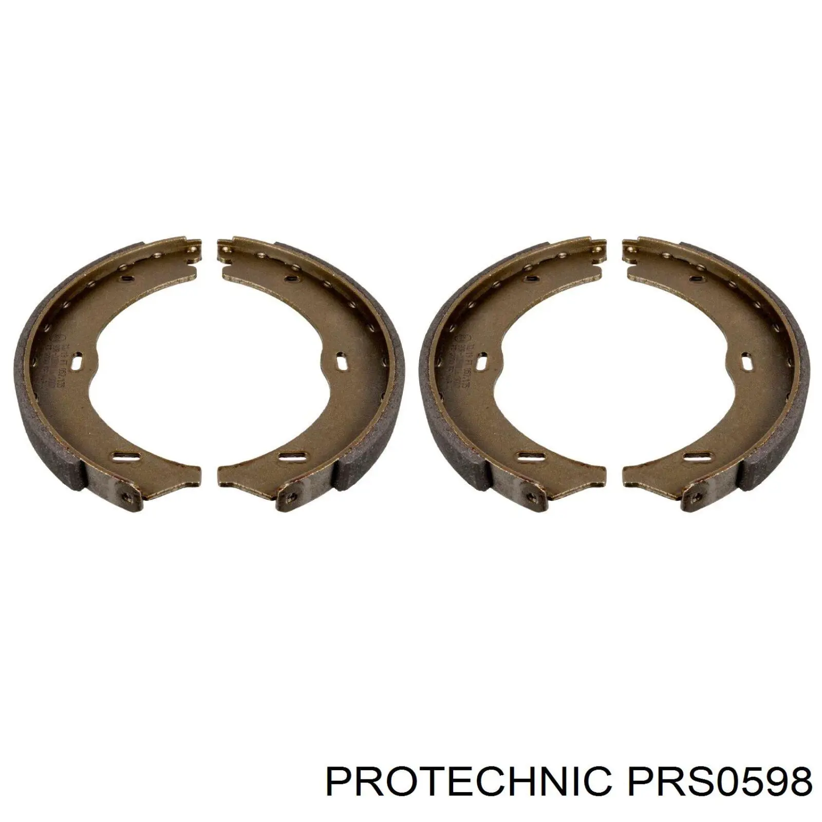 Колодки ручника PRS0598 Protechnic