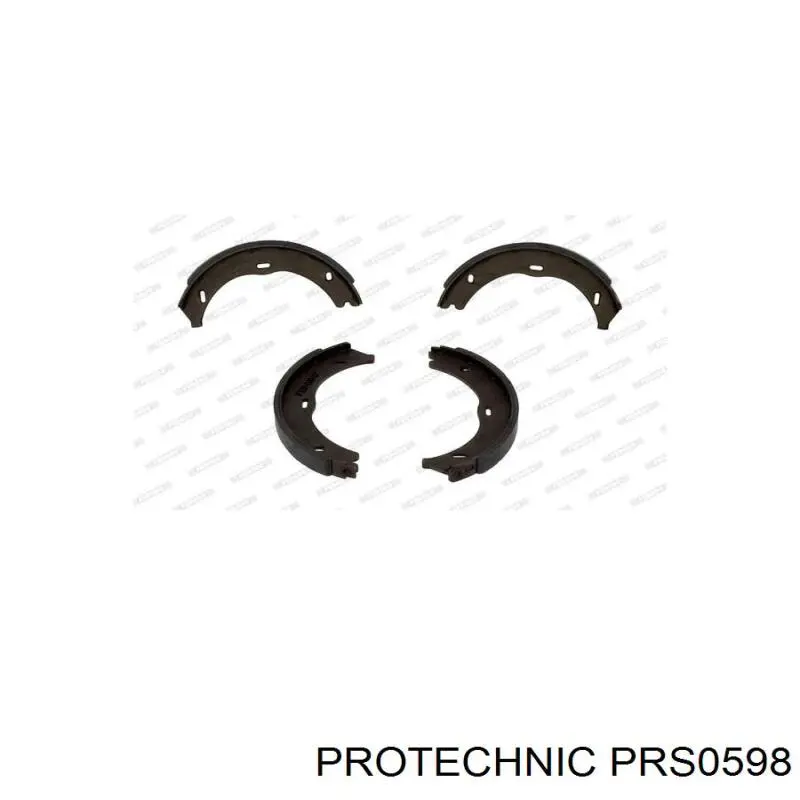 PRS0598 Protechnic Тормозные колодки ручника