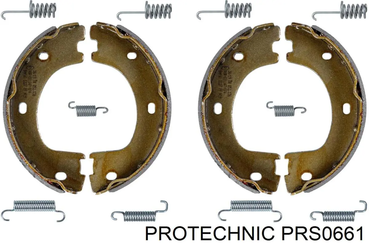 Тормозные колодки стояночного тормоза Protechnic PRS0661 цена, от 27.99 USD