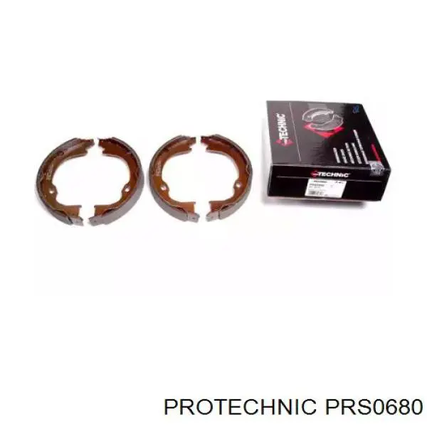 PRS0680 Protechnic Тормозные колодки ручника