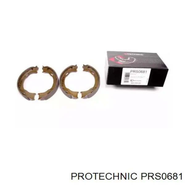 PRS0681 Protechnic колодки ручника (стояночного тормоза)