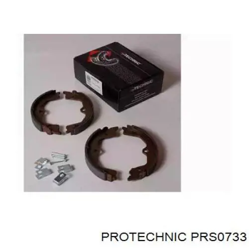 PRS0733 Protechnic колодки ручника (стояночного тормоза)