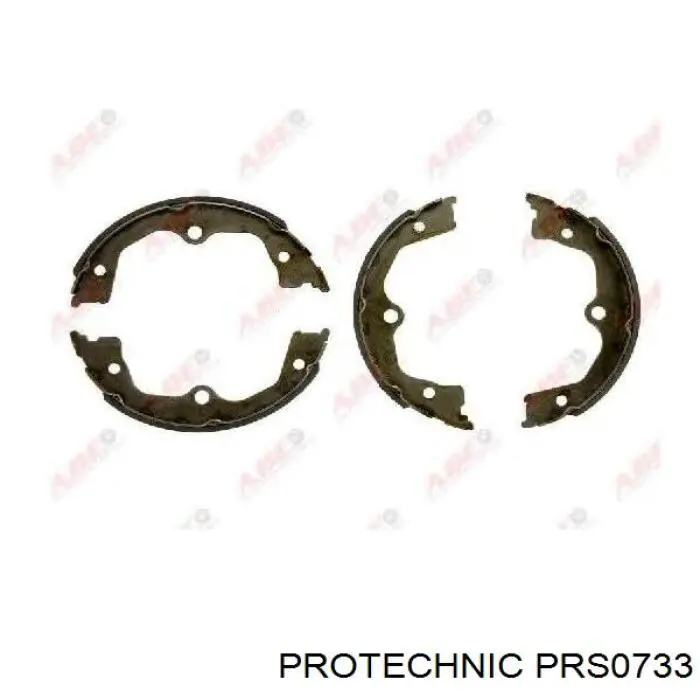 Тормозные колодки стояночного тормоза Protechnic PRS0733 цена, от 33.73 USD