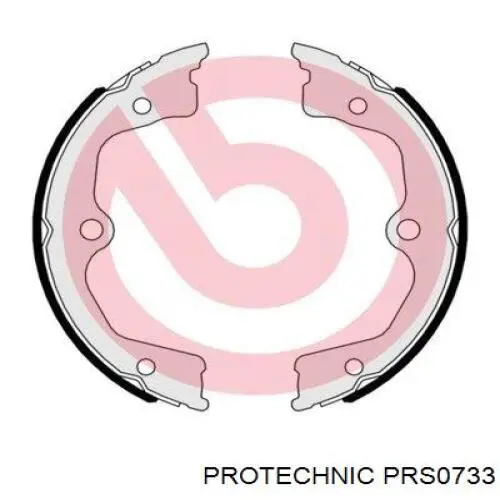Купить PRS0733 Protechnic Колодки ручника/стояночного тормоза