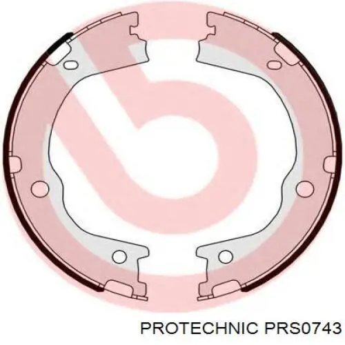 Купить PRS0743 Protechnic Колодки ручника/стояночного тормоза