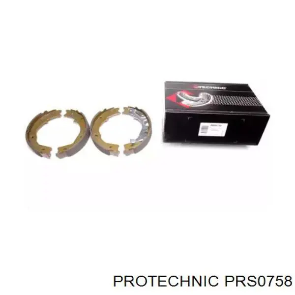 PRS0758 Protechnic колодки ручника (стояночного тормоза)