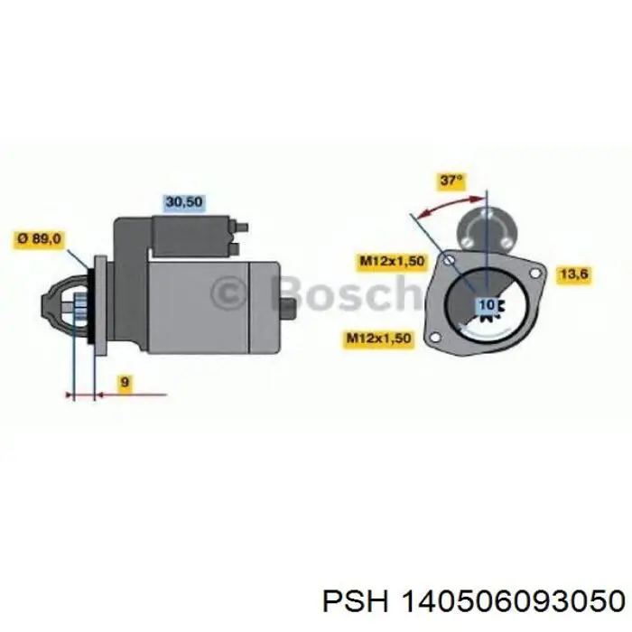 Стартер 140506093050 PSH