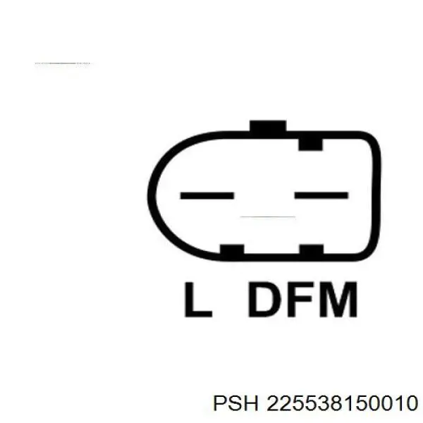 Автомобильный генератор PSH 225538150010 цена, от 213.90 USD