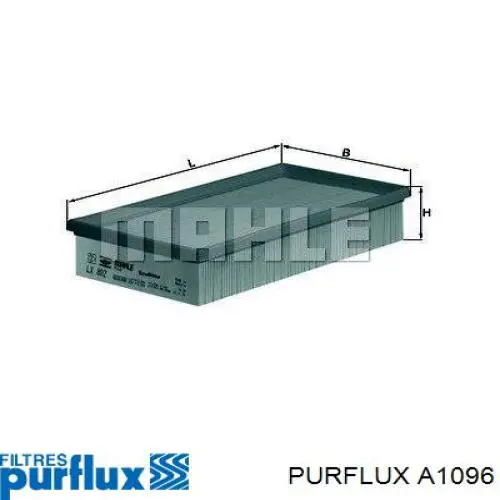 Элемент воздушного фильтра Purflux A1096 цена, от 9.37 USD