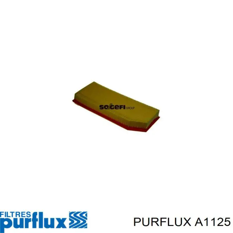 Воздушный фильтр A1125 Purflux