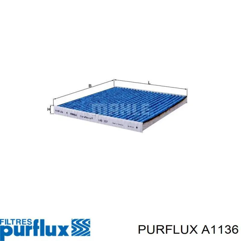 Элемент воздушного фильтра Purflux A1136 цена, от 5.00 USD