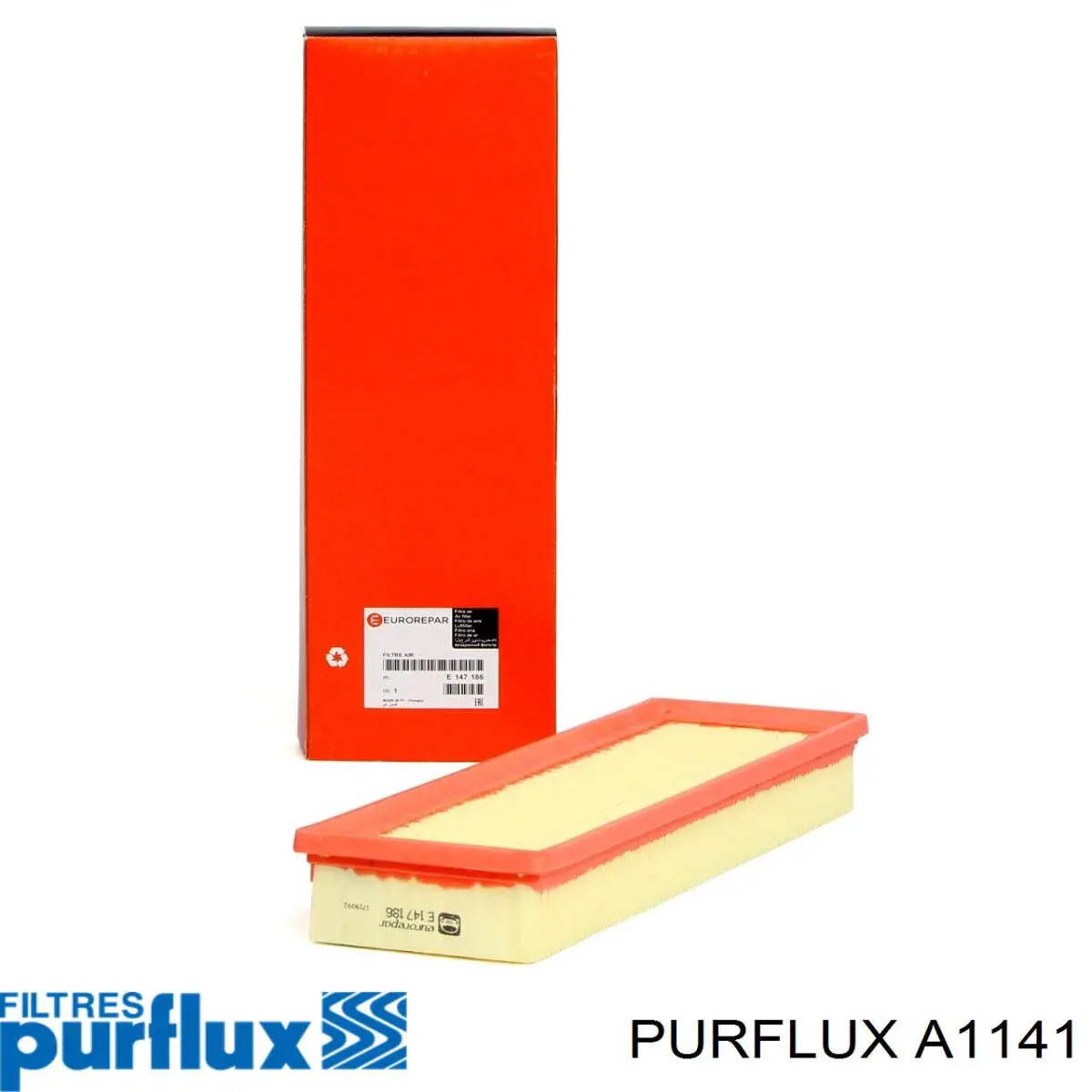 A1141 Purflux воздушный фильтр