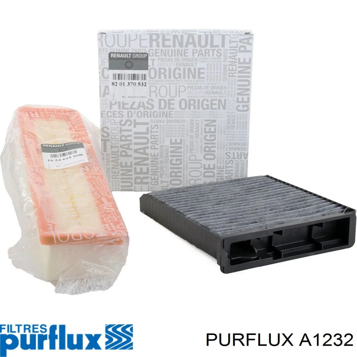 A1232 Purflux Воздушный фильтр двигателя