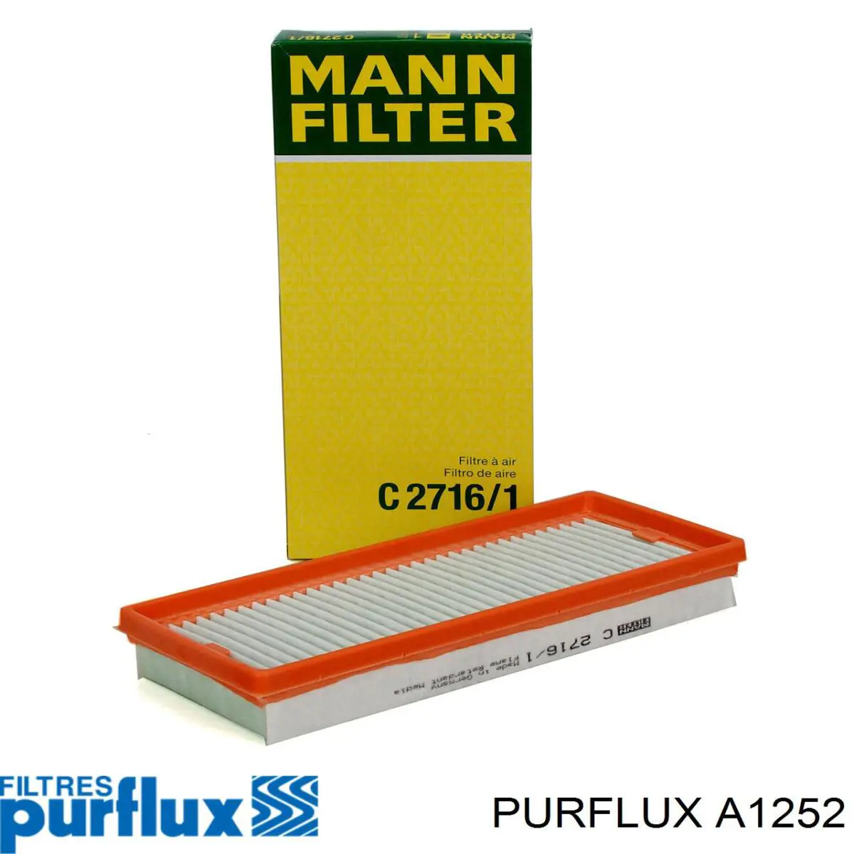 A1252 Purflux воздушный фильтр