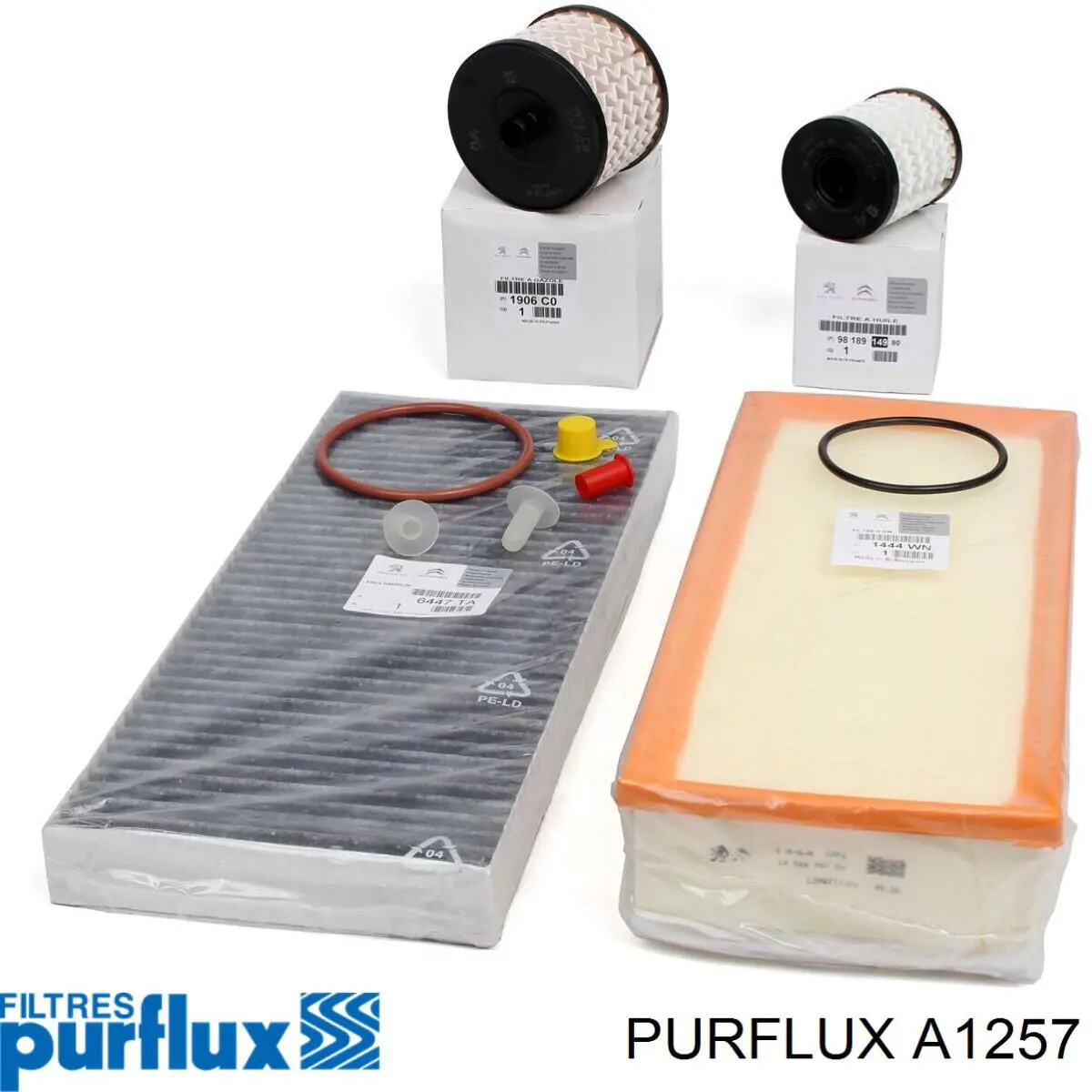 Элемент воздушного фильтра Purflux A1257 цена, от 13.30 USD