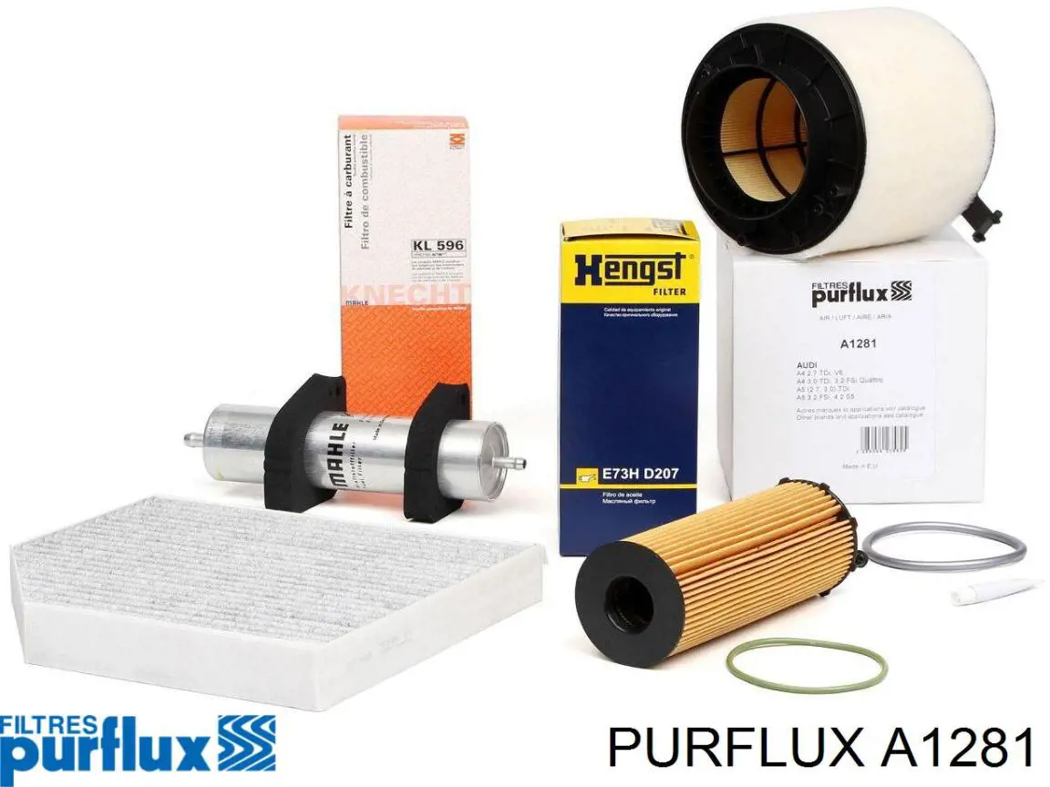 Элемент воздушного фильтра Purflux A1281 цена, от 19.14 USD