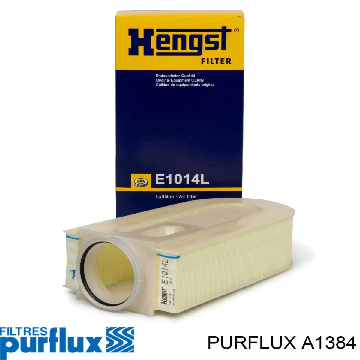 Купить A1384 Purflux Автомобильный фильтр воздуха
