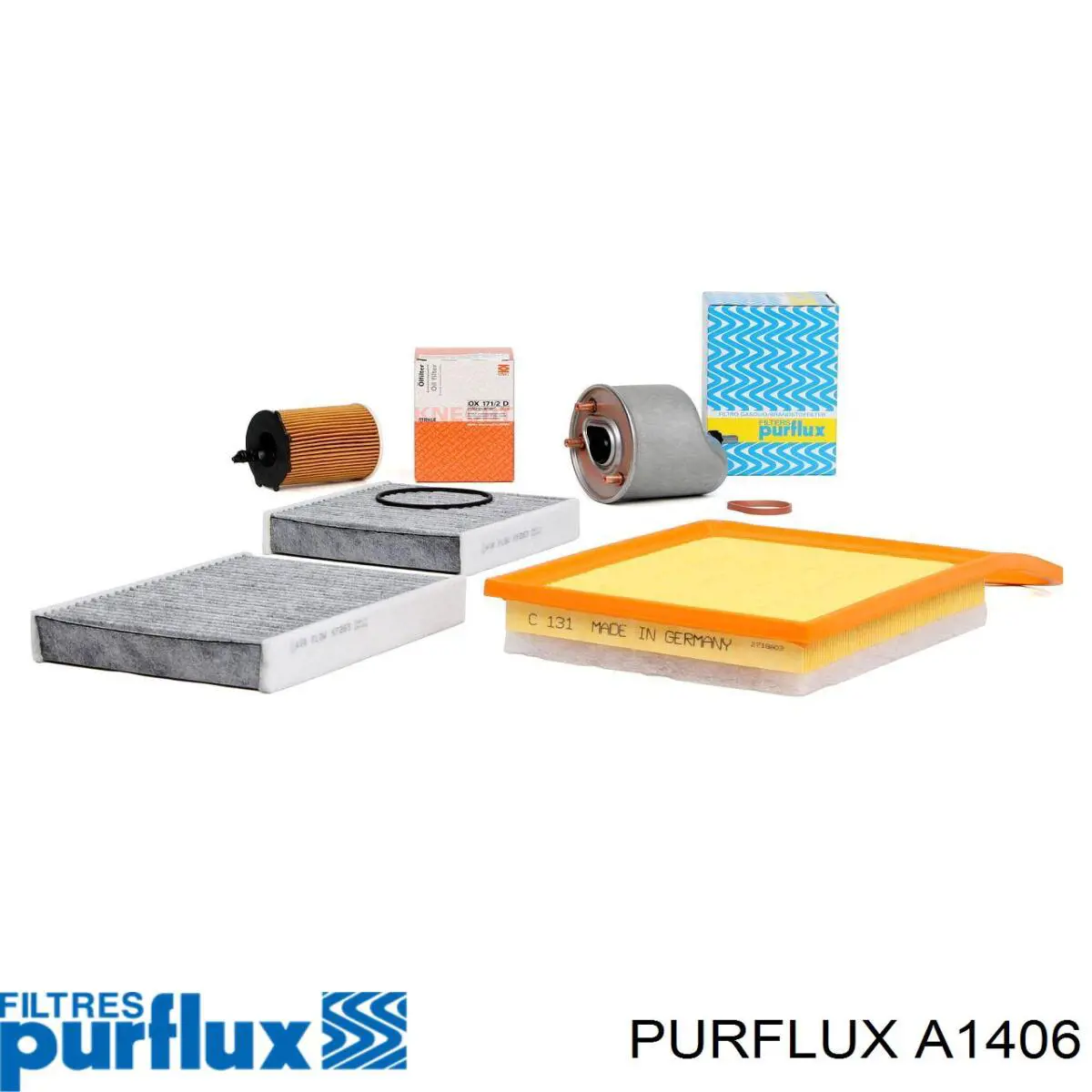 Воздушный фильтр A1406 Purflux