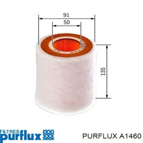 Купить A1460 Purflux Автомобильный фильтр воздуха