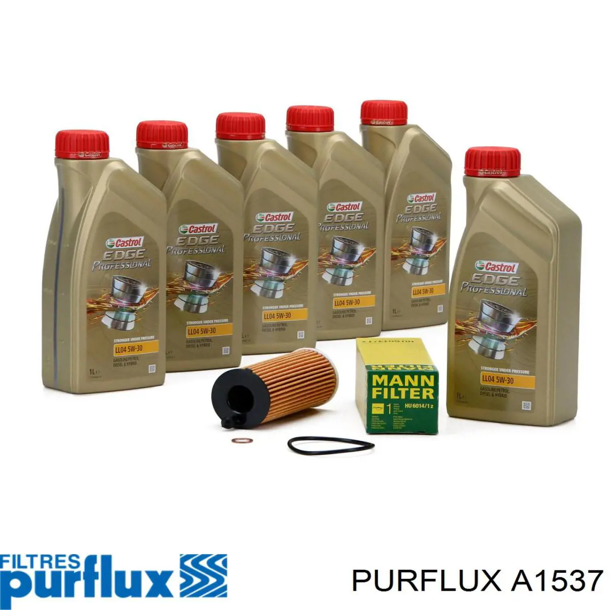 A1537 Purflux Воздушный фильтр двигателя