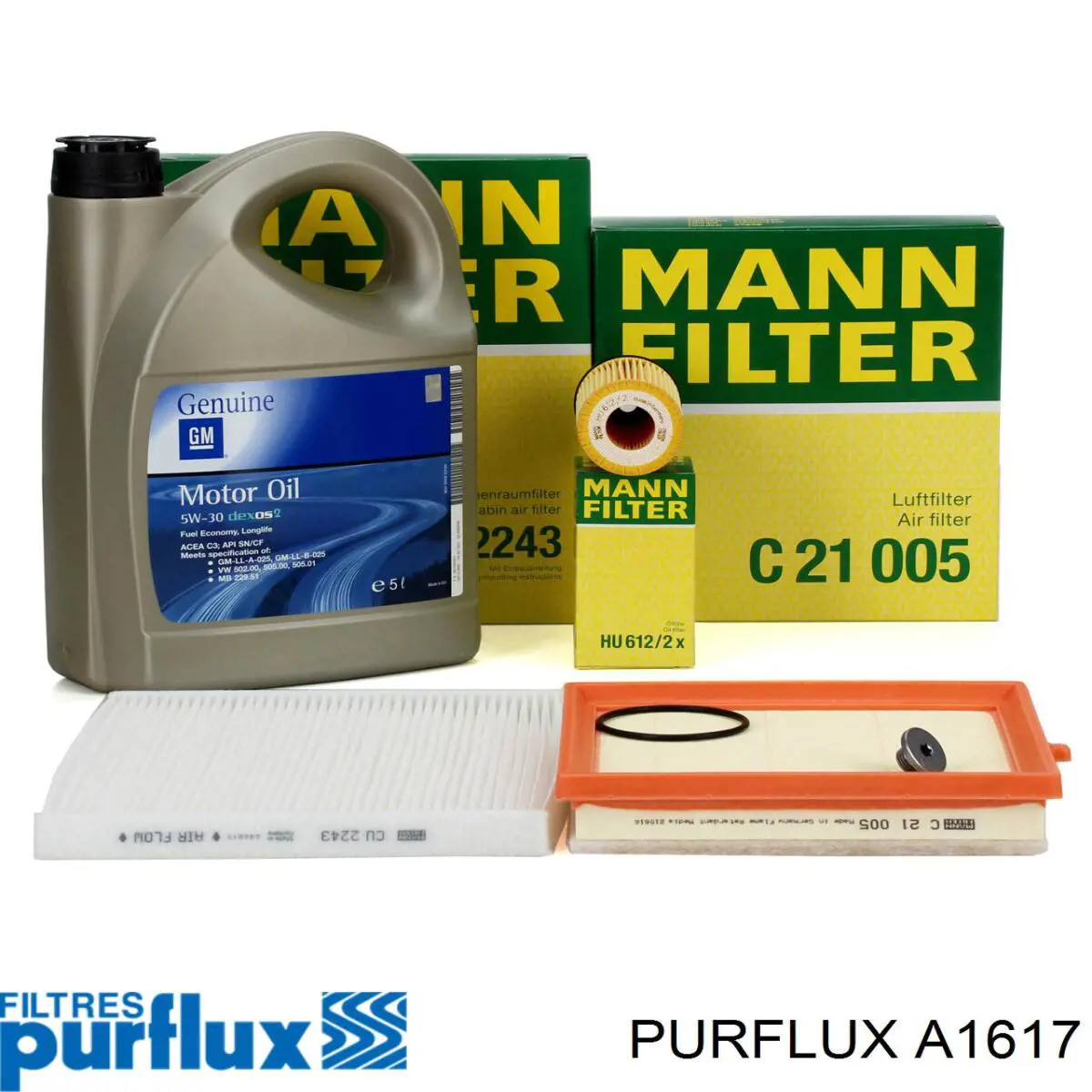 Элемент воздушного фильтра Purflux A1617 цена, от 9.65 USD