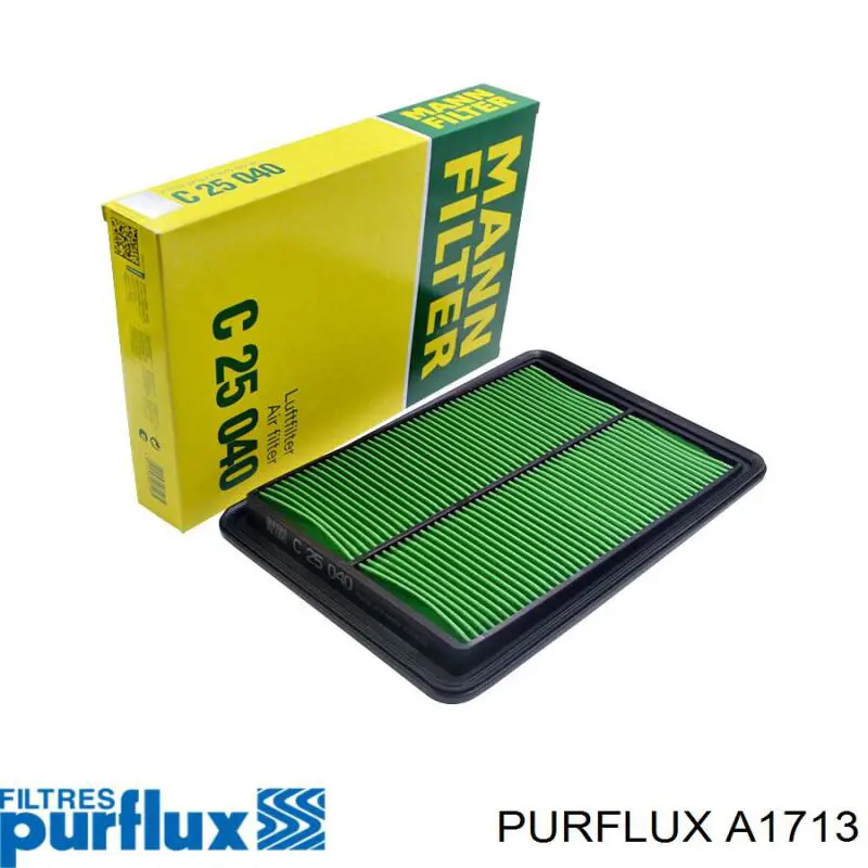A1713 Purflux Воздушный фильтр двигателя