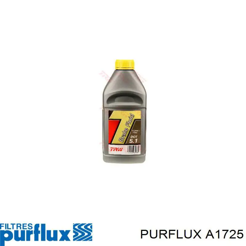Элемент воздушного фильтра Purflux A1725 цена, от 13.66 USD