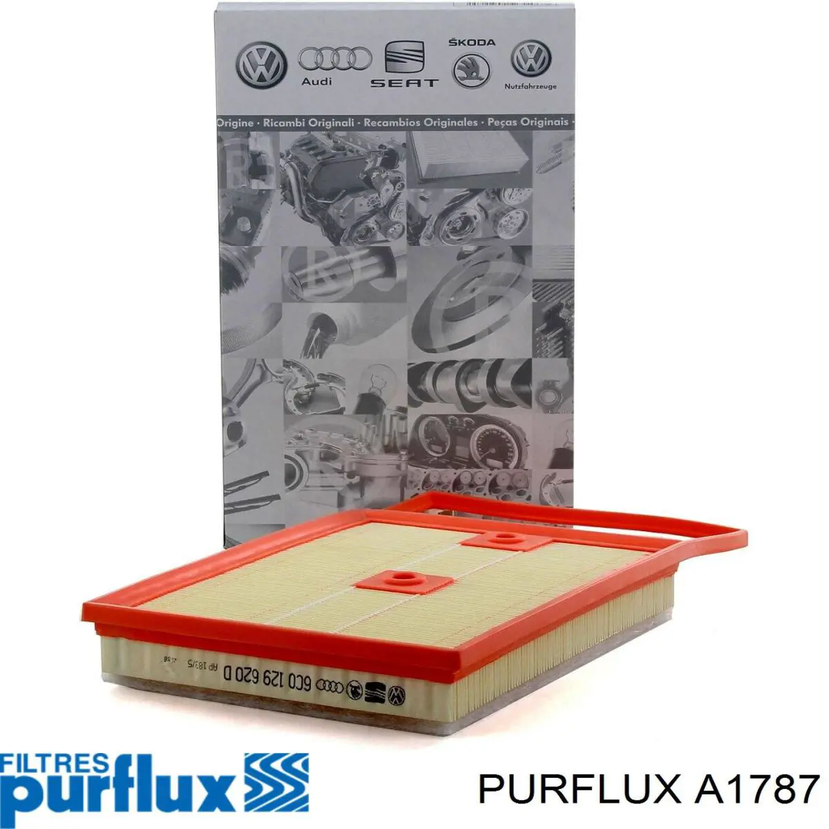 Элемент воздушного фильтра Purflux A1787 цена, от 11.49 USD