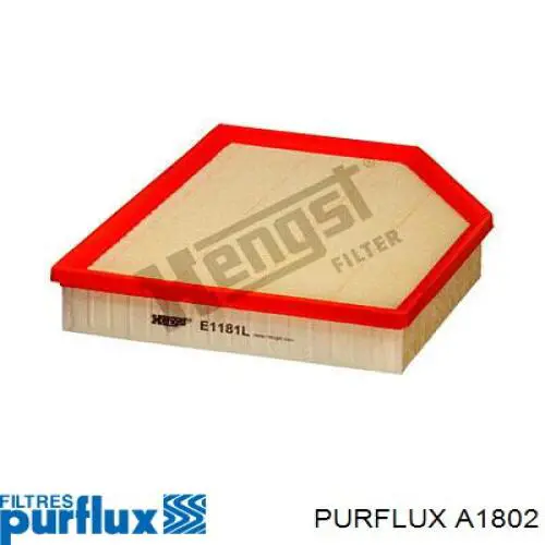 Элемент воздушного фильтра Purflux A1802 цена, от 13.83 USD