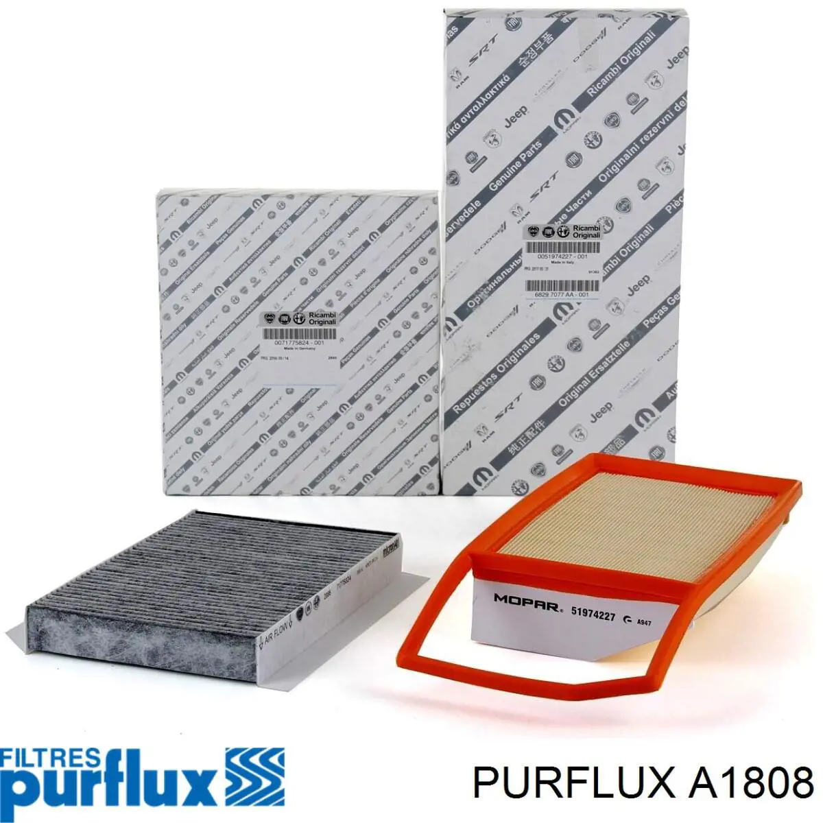 Купить A1808 Purflux Автомобильный фильтр воздуха