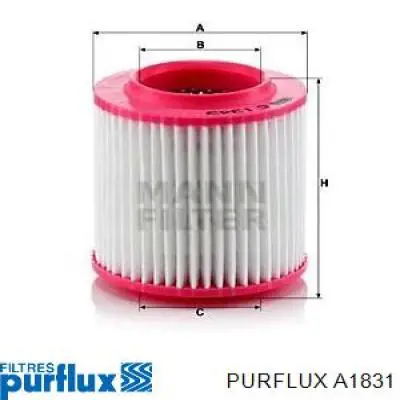 A1831 Purflux filtro de ar