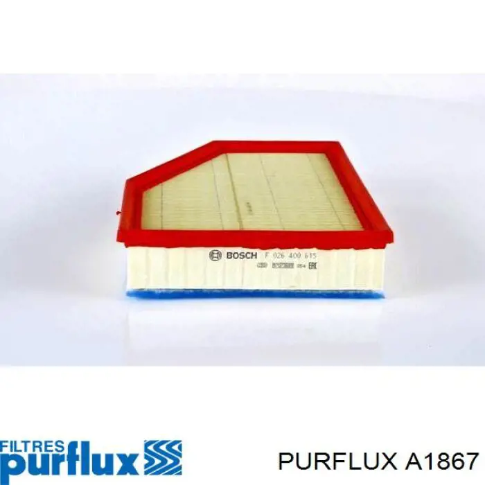 A1867 Purflux filtro de ar