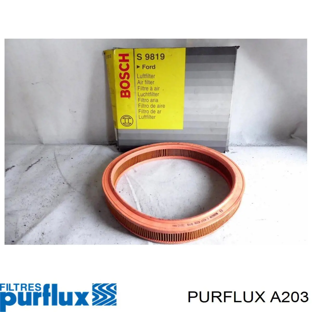 A203 Purflux Воздушный фильтр двигателя